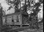 Early housing in Goose Creek Oil Field, circa 1919