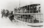 The Nicholaus boat taking passengers to Humble Day celebration, May, 1921