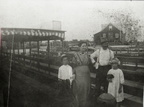 People on the Lynchburg ferry, early 1900s