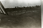 Robert E. Lee High School Pep Squad, early 1930s, rehearsing
