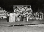 Ashbel Smith Elementary students present music of early Texas settlers, 1936