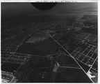 Aerial view of Baytown, looking south over Garth Road and Decker Drive.