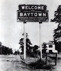 Welcome to Baytown Sign