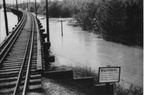 Railroad trestle bridge near San Jacinto River