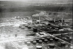 Aerial view of Baytown Refinery, circa 1924.